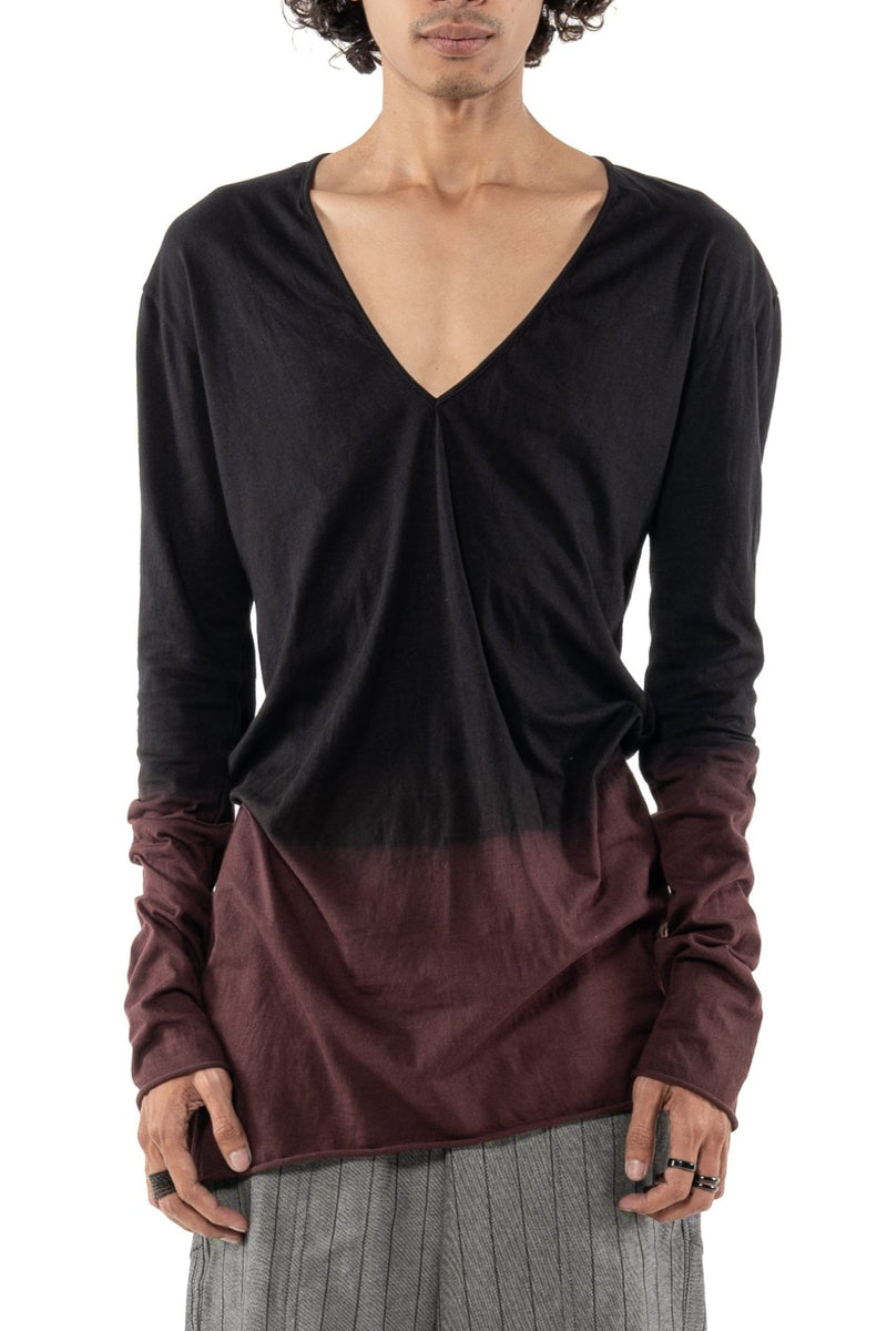 Moro V-Neck Ombre