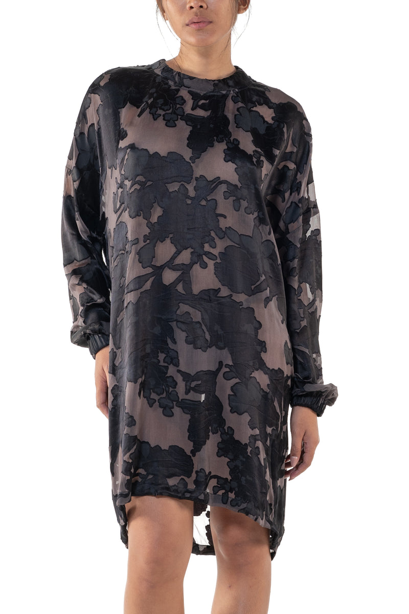 Cara Dress Silk Jacquard